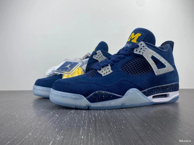 TBkick Retro Michigan Air Jordan AJ4-1036660 4 (PE) 0729